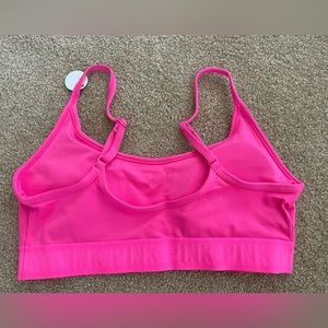 NWT medium Pink by VS sports bra